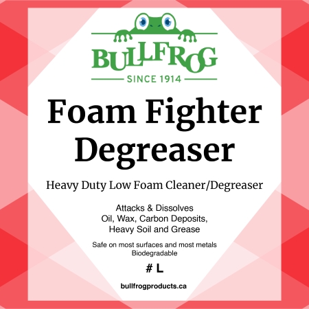 Foam Fighter Degreaser front label image